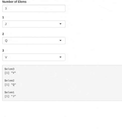 Reprex showing the above